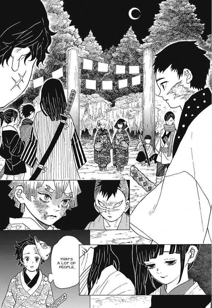 Kimetsu no Yaiba Chapter 6 page 7 - Chapter 6: A Mountain of Hands