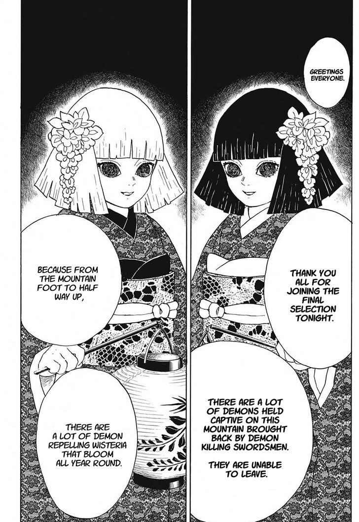 Kimetsu no Yaiba Chapter 6 page 8 - Chapter 6: A Mountain of Hands