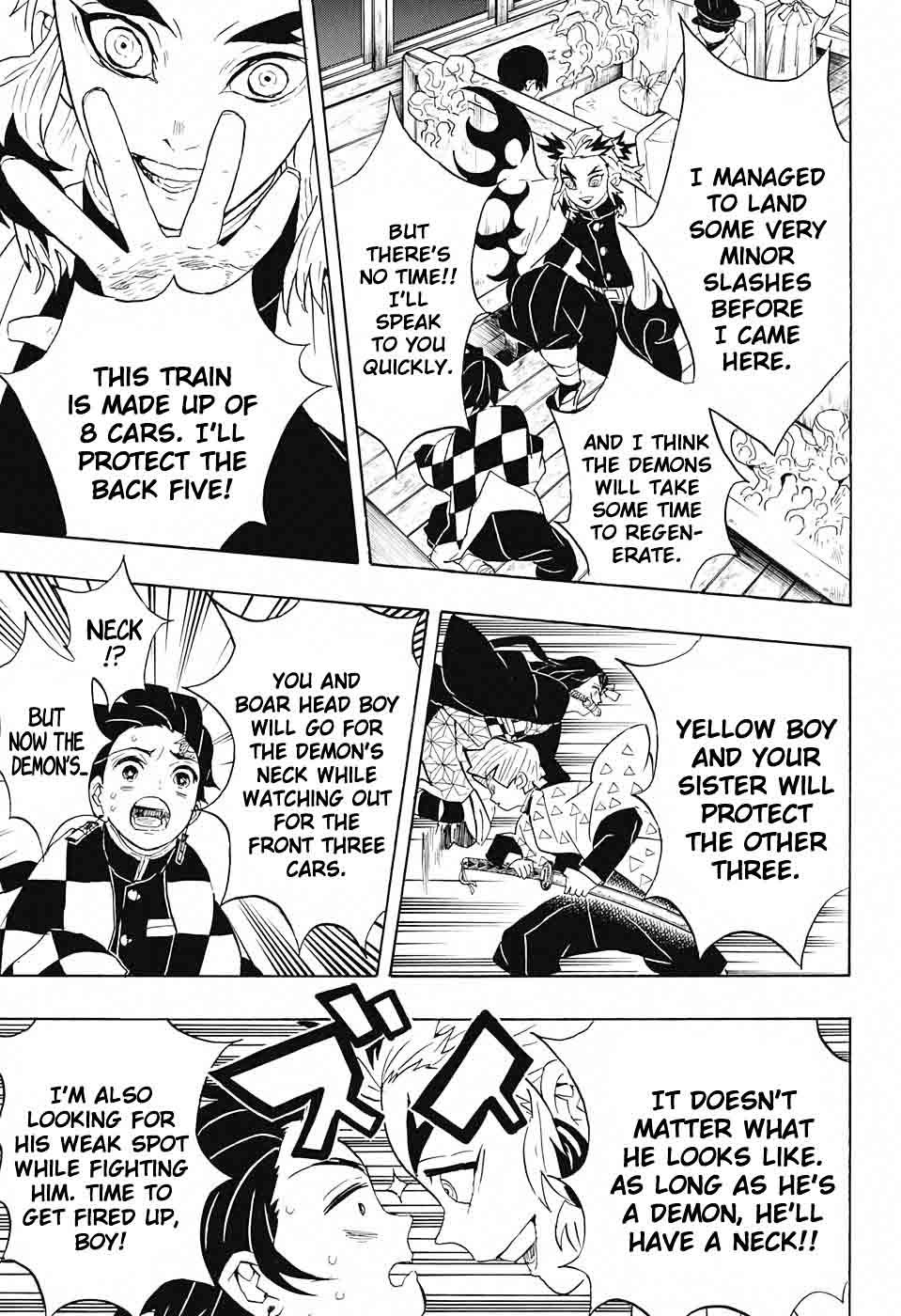 Kimetsu no Yaiba Chapter 60 page 15 - Chapter 60: Defending 200 People
