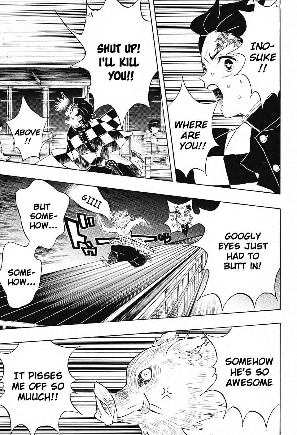 Kimetsu no Yaiba Chapter 60 page 17 - Chapter 60: Defending 200 People