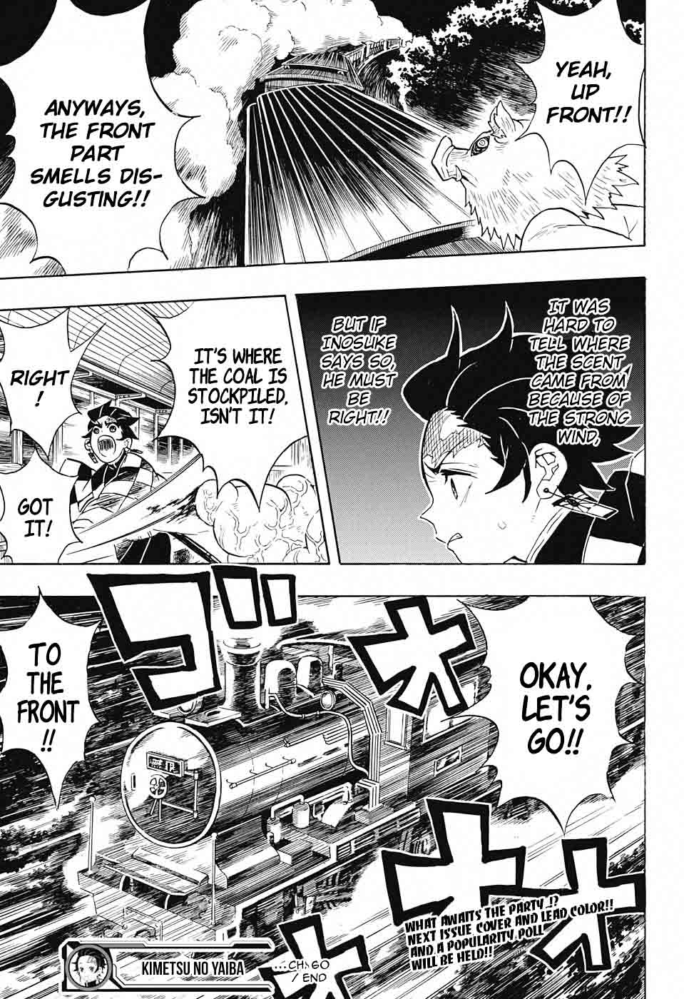 Kimetsu no Yaiba Chapter 60 page 19 - Chapter 60: Defending 200 People