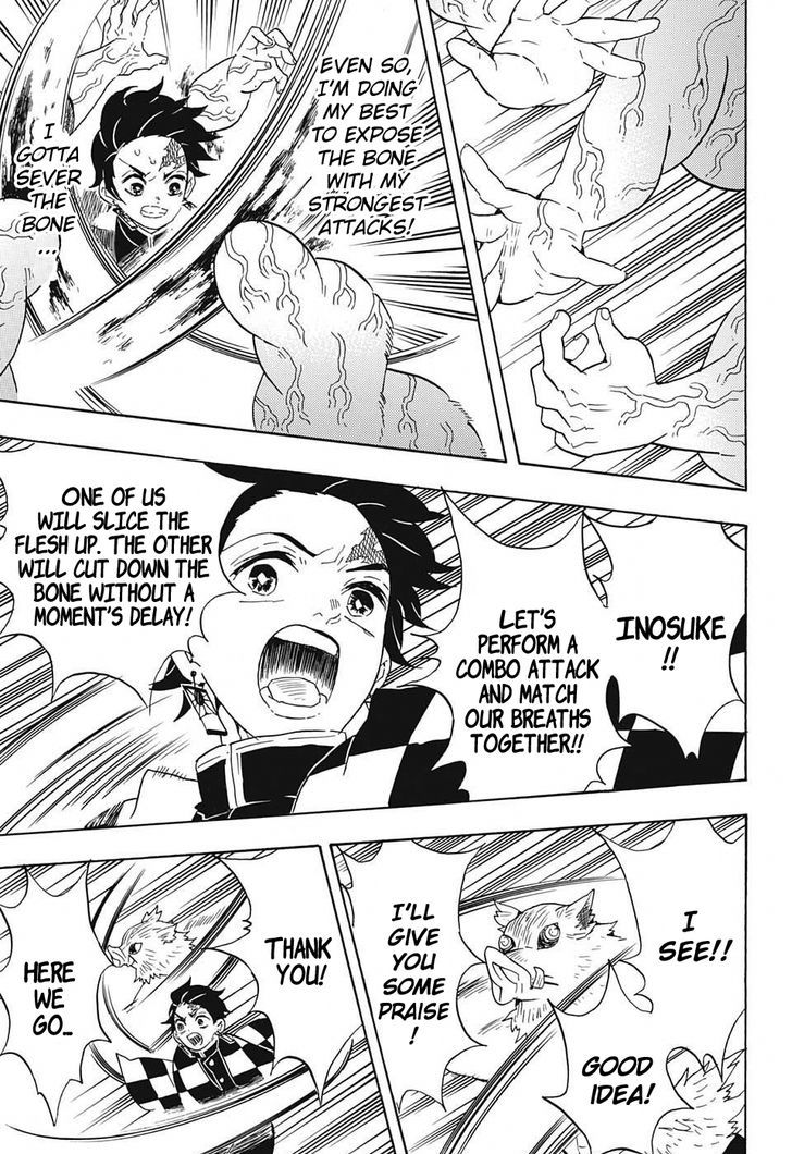 Kimetsu no Yaiba Chapter 61 page 12 - Chapter 61: Trading Blows at Close Quarters