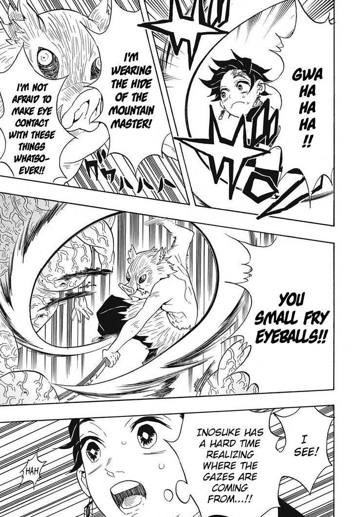 Kimetsu no Yaiba Chapter 61 page 18 - Chapter 61: Trading Blows at Close Quarters