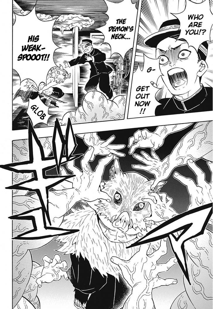 Kimetsu no Yaiba Chapter 61 page 5 - Chapter 61: Trading Blows at Close Quarters