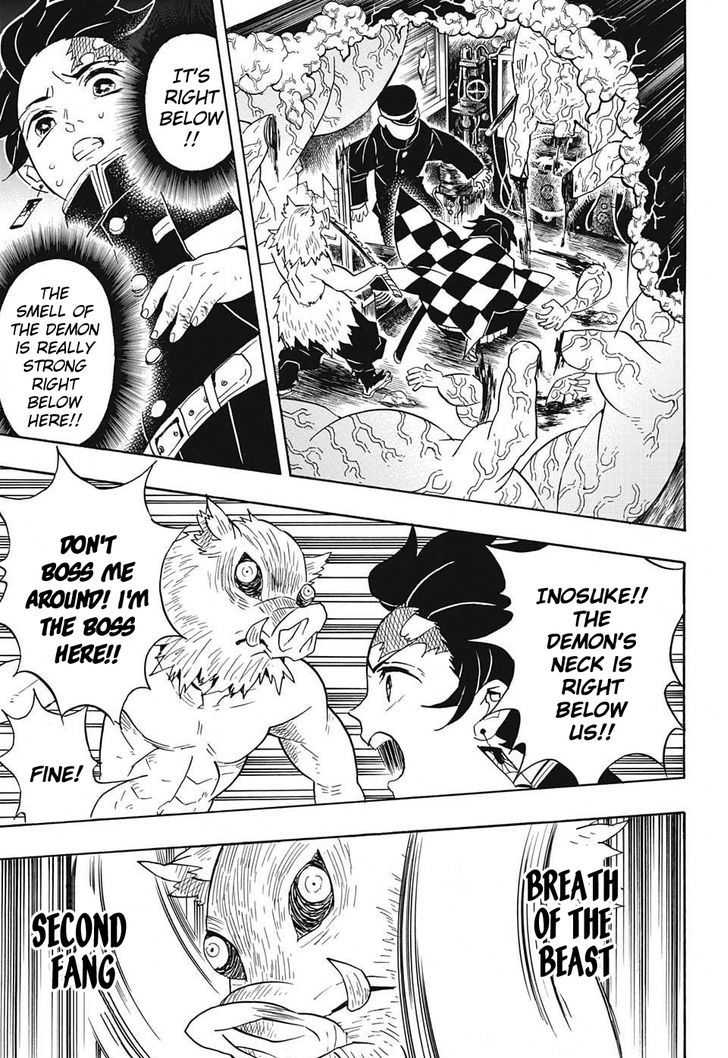 Kimetsu no Yaiba Chapter 61 page 8 - Chapter 61: Trading Blows at Close Quarters