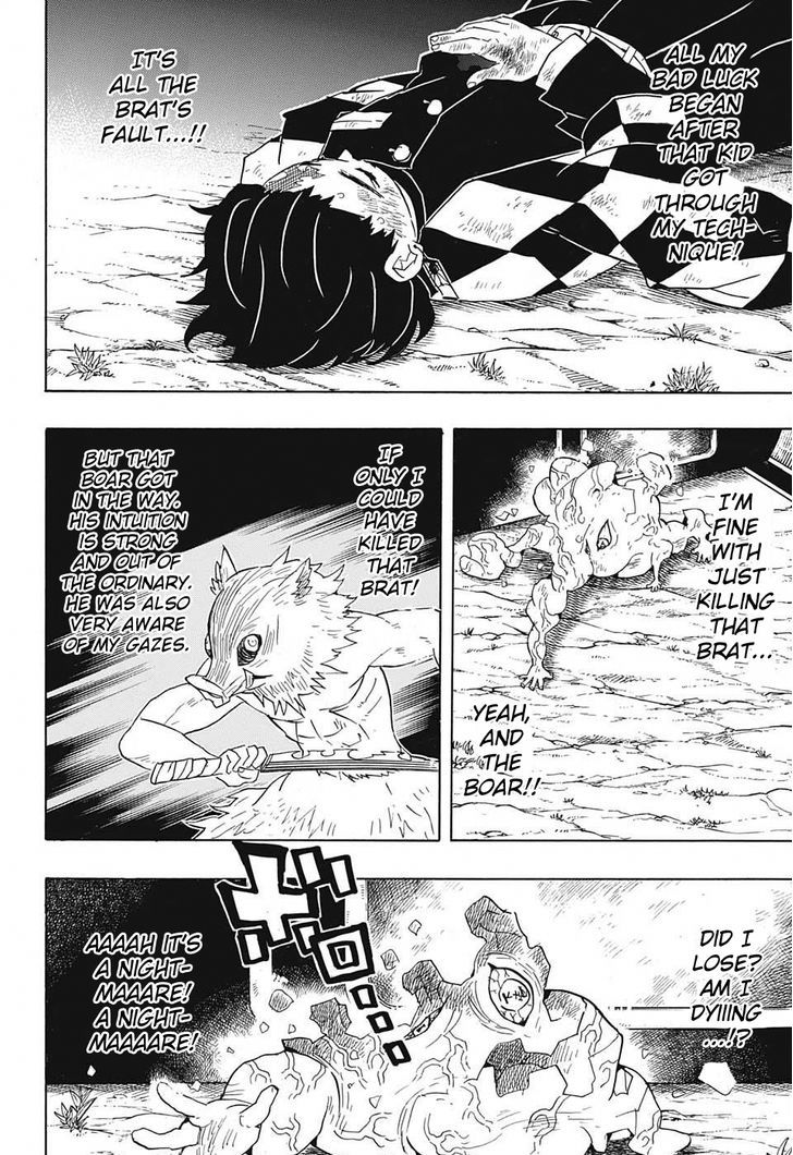 Kimetsu no Yaiba Chapter 62 page 12 - Chapter 62: Ending in a Dream
