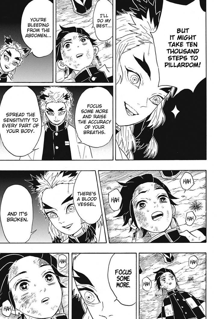 Kimetsu no Yaiba Chapter 62 page 15 - Chapter 62: Ending in a Dream