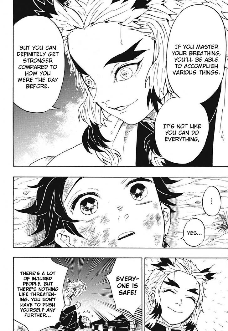 Kimetsu no Yaiba Chapter 62 page 18 - Chapter 62: Ending in a Dream