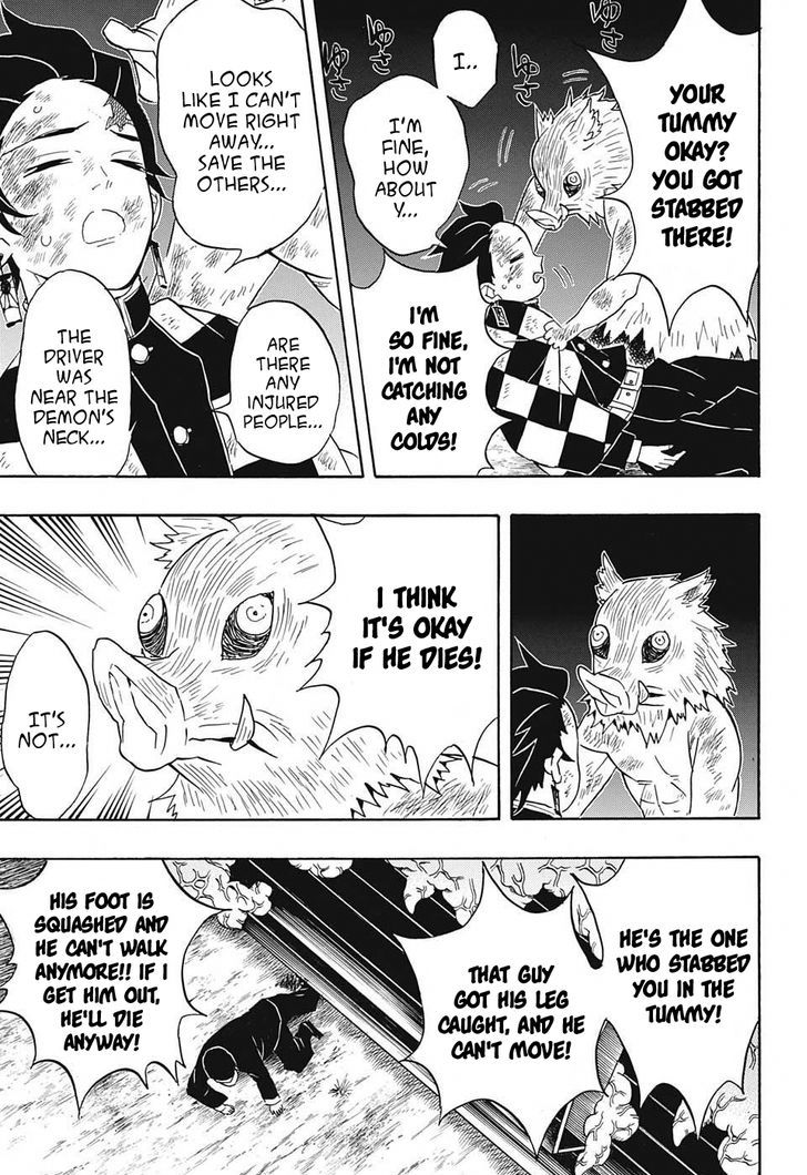 Kimetsu no Yaiba Chapter 62 page 7 - Chapter 62: Ending in a Dream
