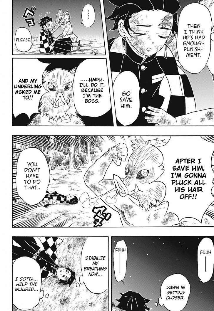 Kimetsu no Yaiba Chapter 62 page 8 - Chapter 62: Ending in a Dream