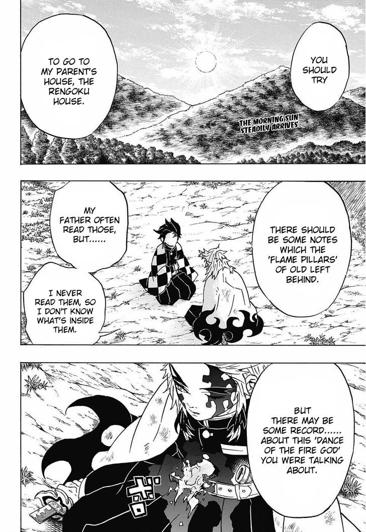 Kimetsu no Yaiba Chapter 66 page 2 - Chapter 66: Scattering into Dawn