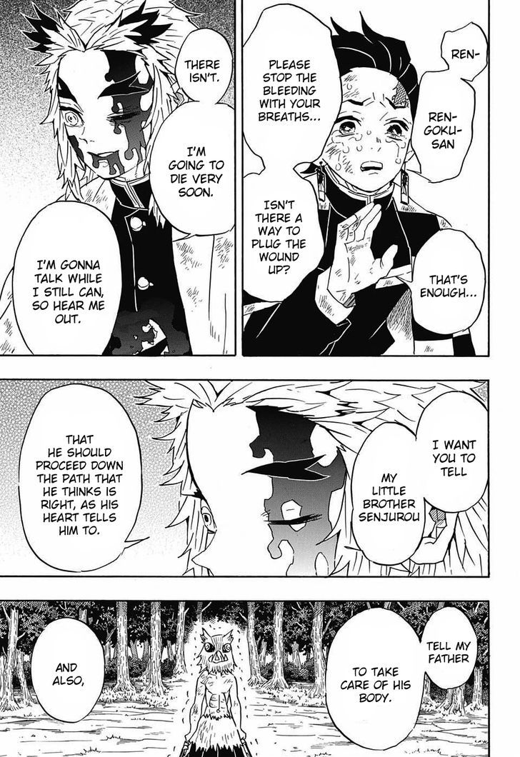 Kimetsu no Yaiba Chapter 66 page 3 - Chapter 66: Scattering into Dawn
