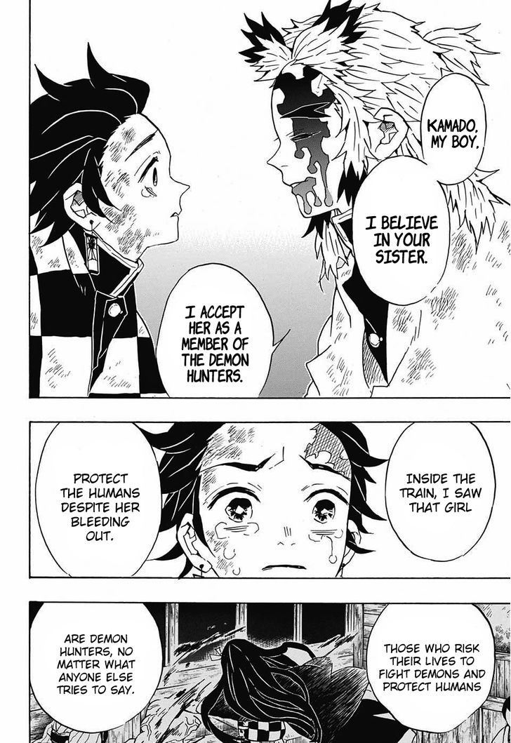 Kimetsu no Yaiba Chapter 66 page 4 - Chapter 66: Scattering into Dawn