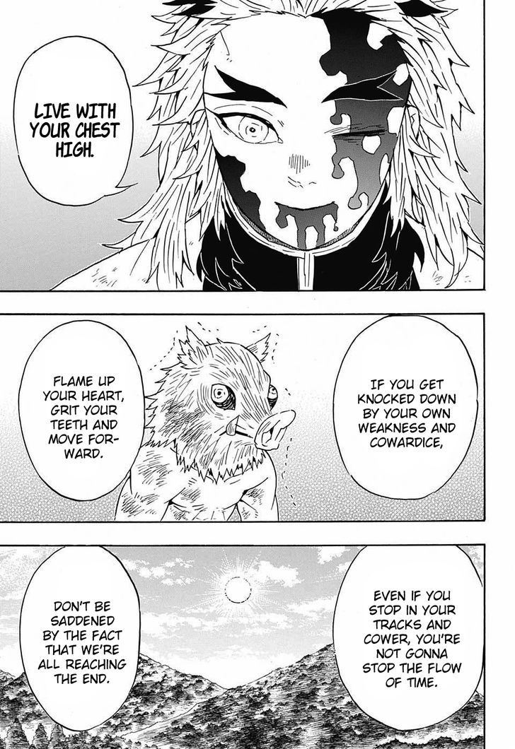 Kimetsu no Yaiba Chapter 66 page 5 - Chapter 66: Scattering into Dawn