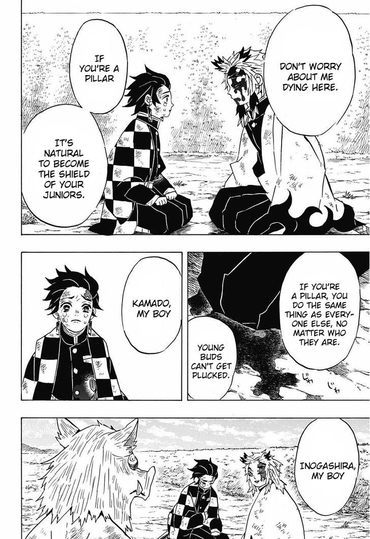 Kimetsu no Yaiba Chapter 66 page 6 - Chapter 66: Scattering into Dawn