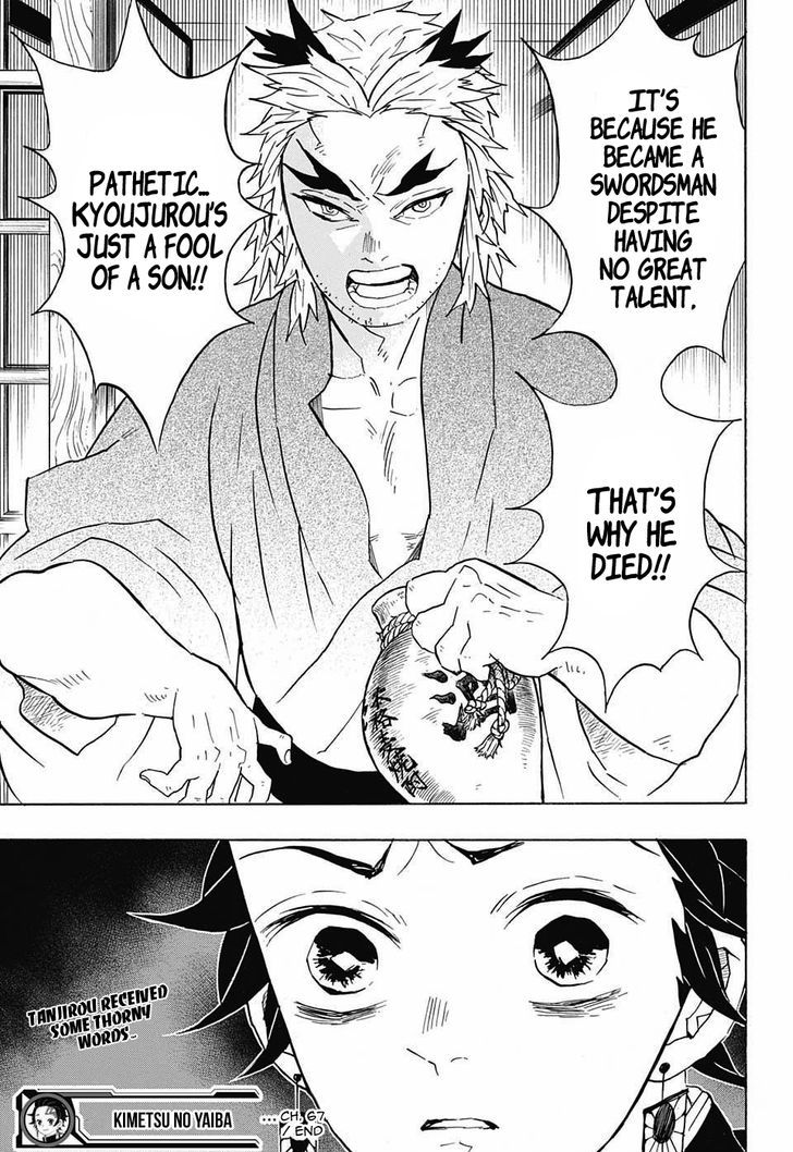 Kimetsu no Yaiba Chapter 67 page 20 - Chapter 67: Looking for Something