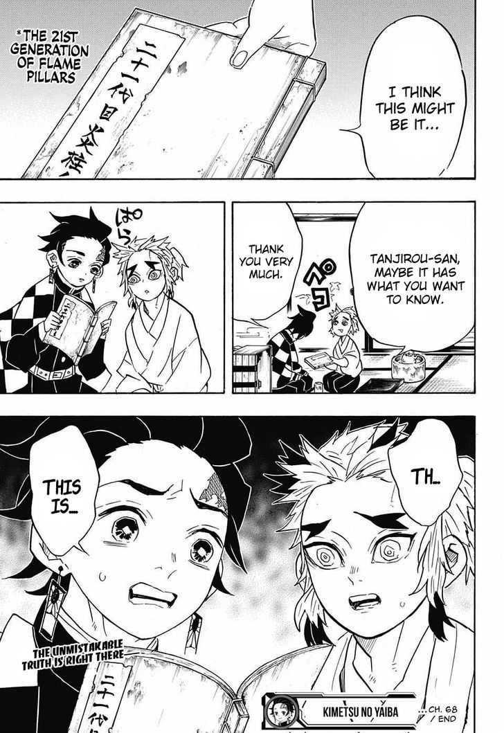 Kimetsu no Yaiba Chapter 68 page 19 - Chapter 68: Wielder