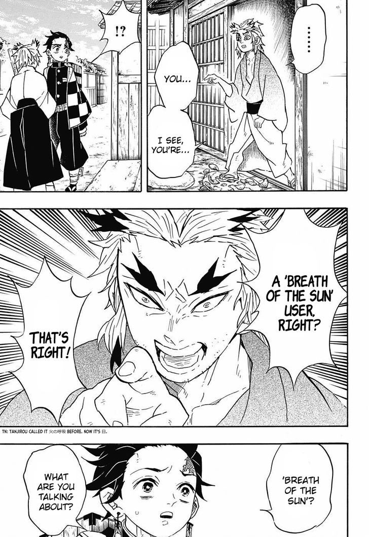 Kimetsu no Yaiba Chapter 68 page 5 - Chapter 68: Wielder