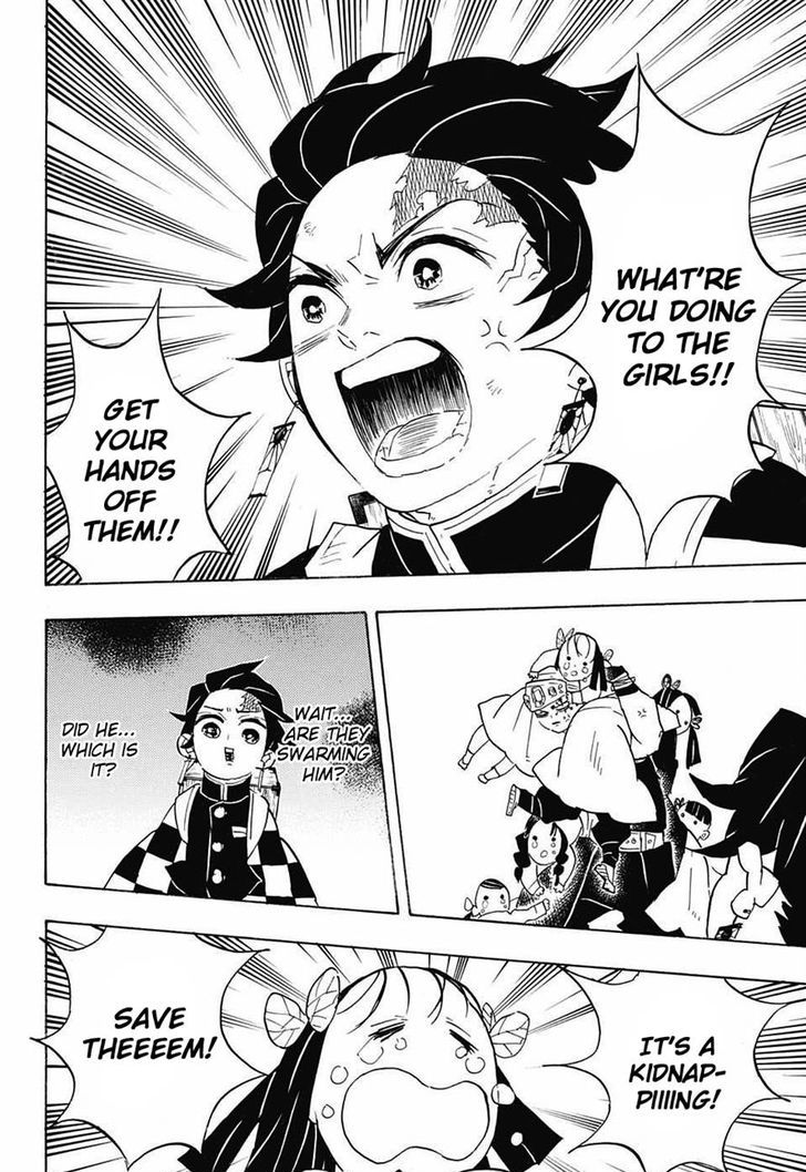 Kimetsu no Yaiba Chapter 70 page 8 - Chapter 70: Kidnapper