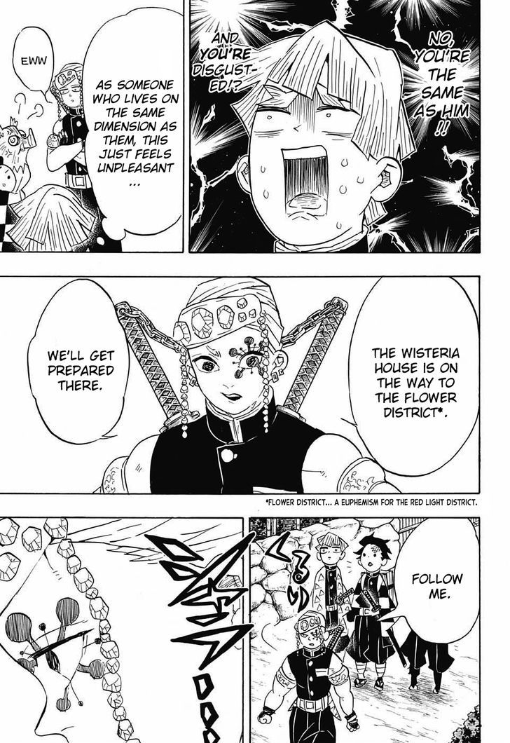 Kimetsu no Yaiba Chapter 71 page 5 - Chapter 71: Operation: Entertainment District