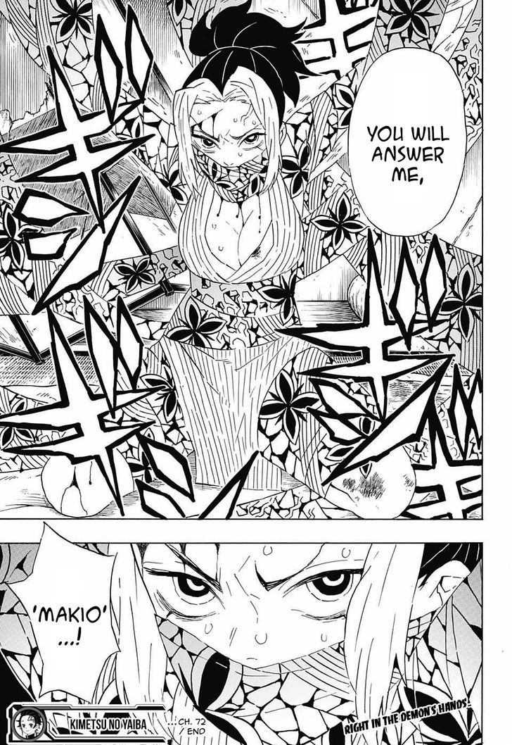 Kimetsu no Yaiba Chapter 72 page 19 - Chapter 72: Search For My Wives