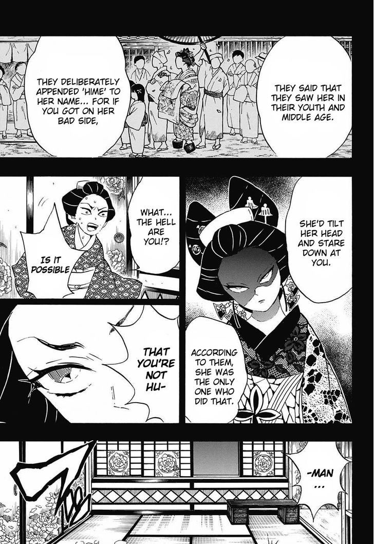 Kimetsu no Yaiba Chapter 74 page 5 - Chapter 74: Daki