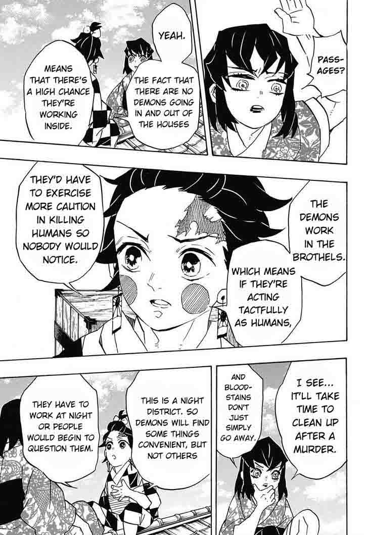 Kimetsu no Yaiba Chapter 75 page 11 - Chapter 75: Various Feelings