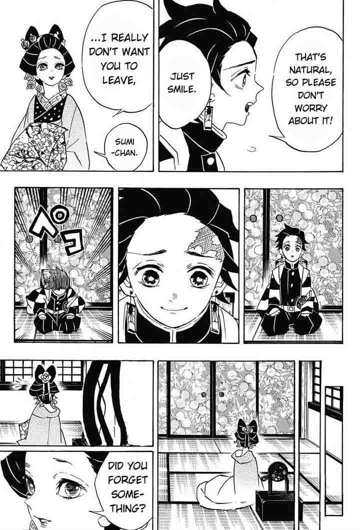 Kimetsu no Yaiba Chapter 75 page 17 - Chapter 75: Various Feelings