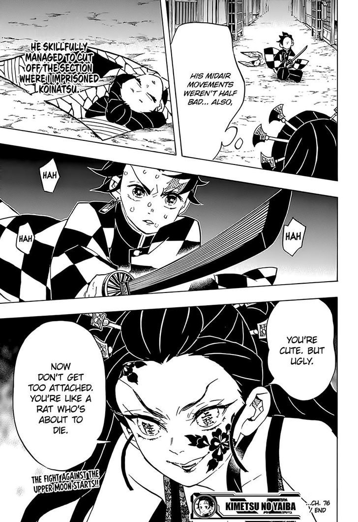 Kimetsu no Yaiba Chapter 76 page 19 - Chapter 76: In Various Places