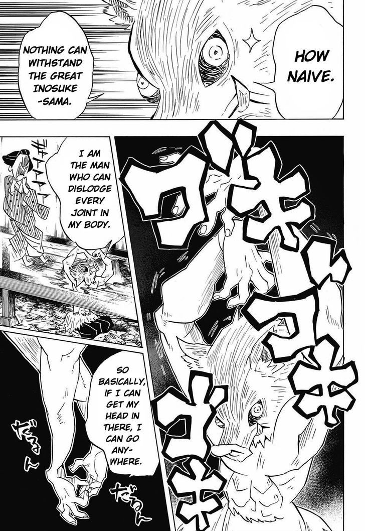 Kimetsu no Yaiba Chapter 78 page 15 - Chapter 78: Wriggly