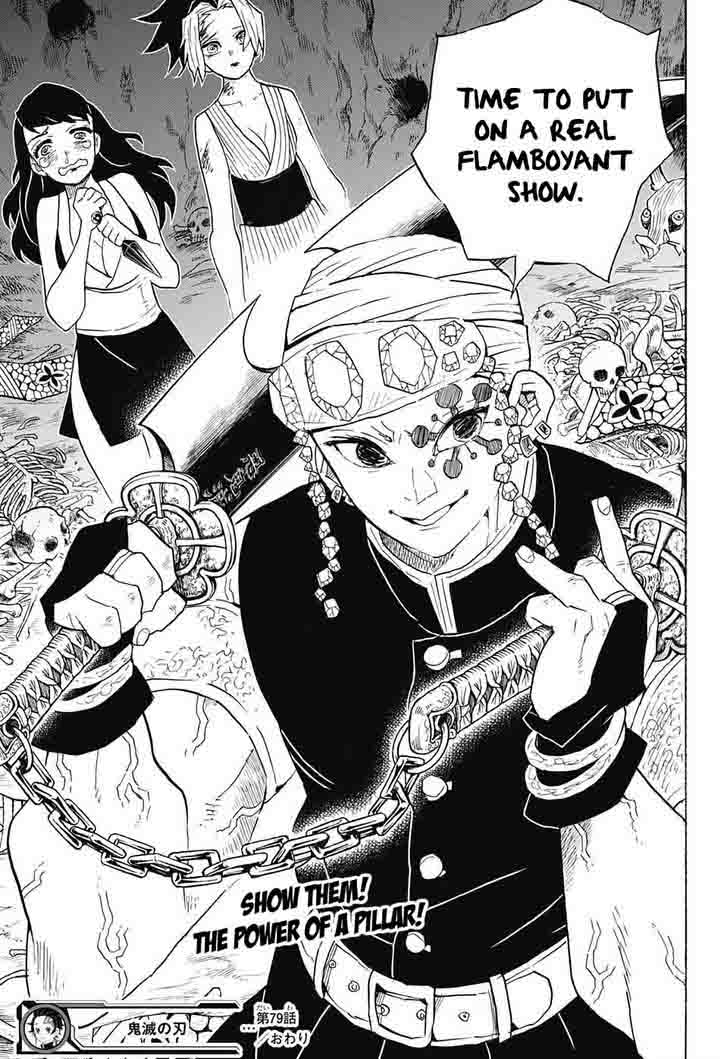 Kimetsu no Yaiba Chapter 79 page 19 - Chapter 79: Air Hole