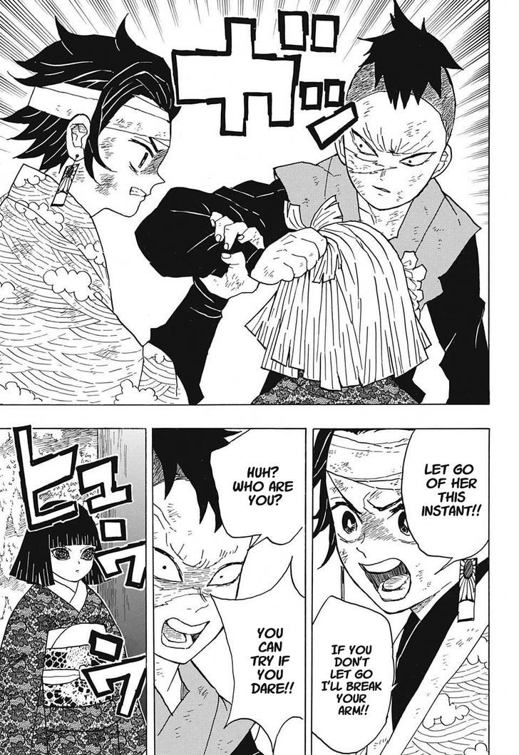 Kimetsu no Yaiba Chapter 8 page 15 - Chapter 8: Big Brother