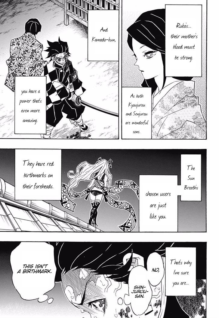 Kimetsu no Yaiba Chapter 81 page 3 - Chapter 81: Layered Memories