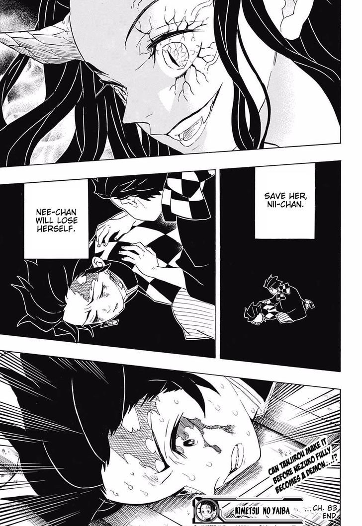 Kimetsu no Yaiba Chapter 83 page 23 - Chapter 83: Transformation