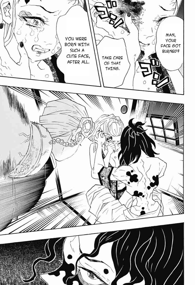 Kimetsu no Yaiba Chapter 85 page 17 - Chapter 85: Weeping