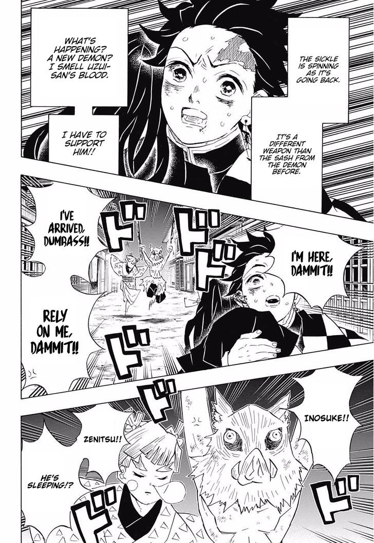 Kimetsu no Yaiba Chapter 86 page 8 - Chapter 86: Gyutaro