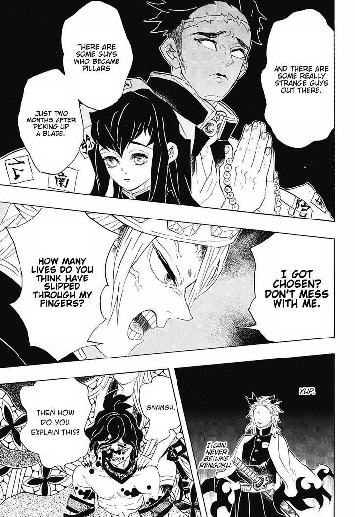 Kimetsu no Yaiba Chapter 87 page 5 - Chapter 87: Gathering