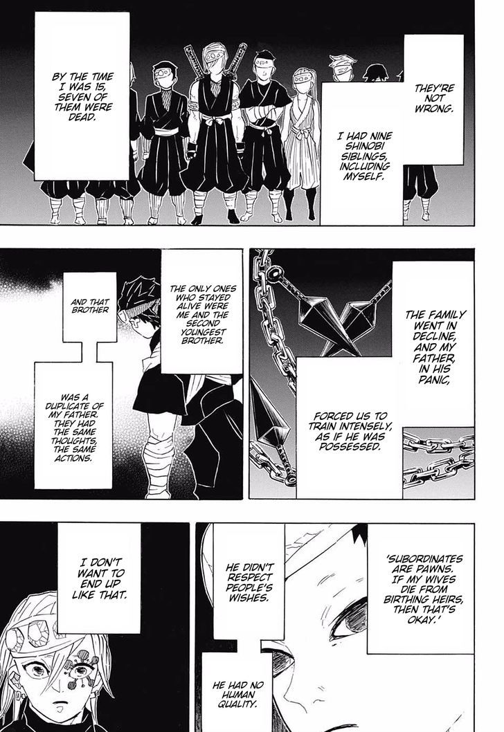 Kimetsu no Yaiba Chapter 87 page 7 - Chapter 87: Gathering