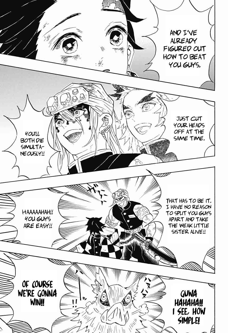 Kimetsu no Yaiba Chapter 88 page 5 - Chapter 88: How to Defeat Them