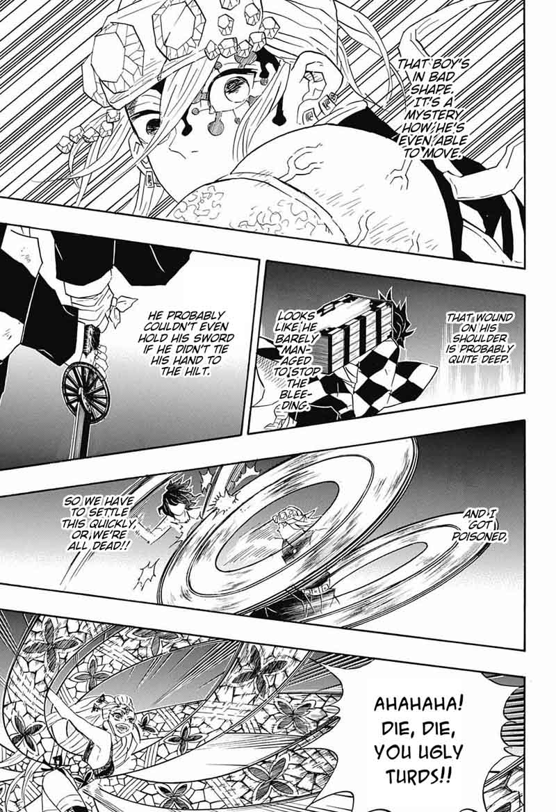 Kimetsu no Yaiba Chapter 89 page 11 - Chapter 89: A Close Fight