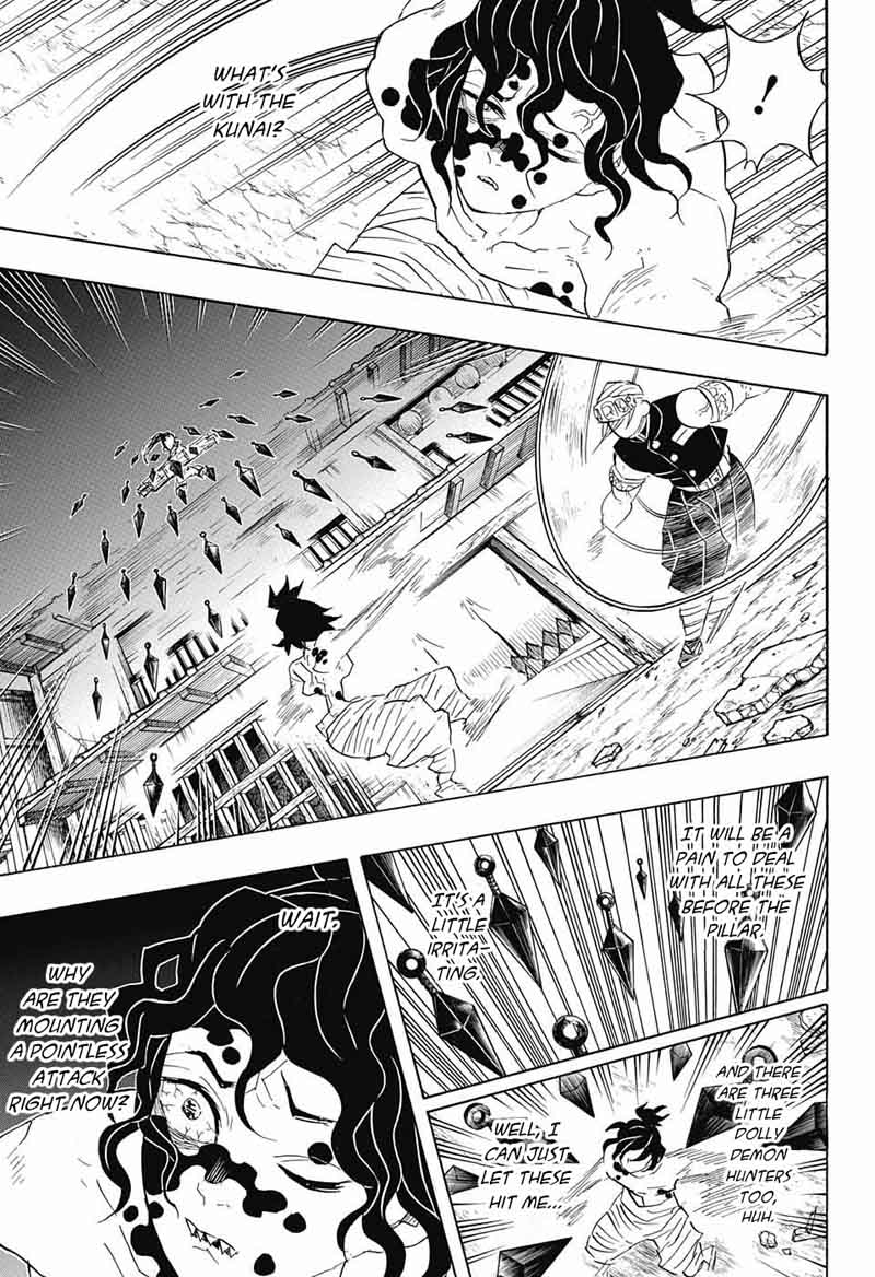 Kimetsu no Yaiba Chapter 89 page 15 - Chapter 89: A Close Fight