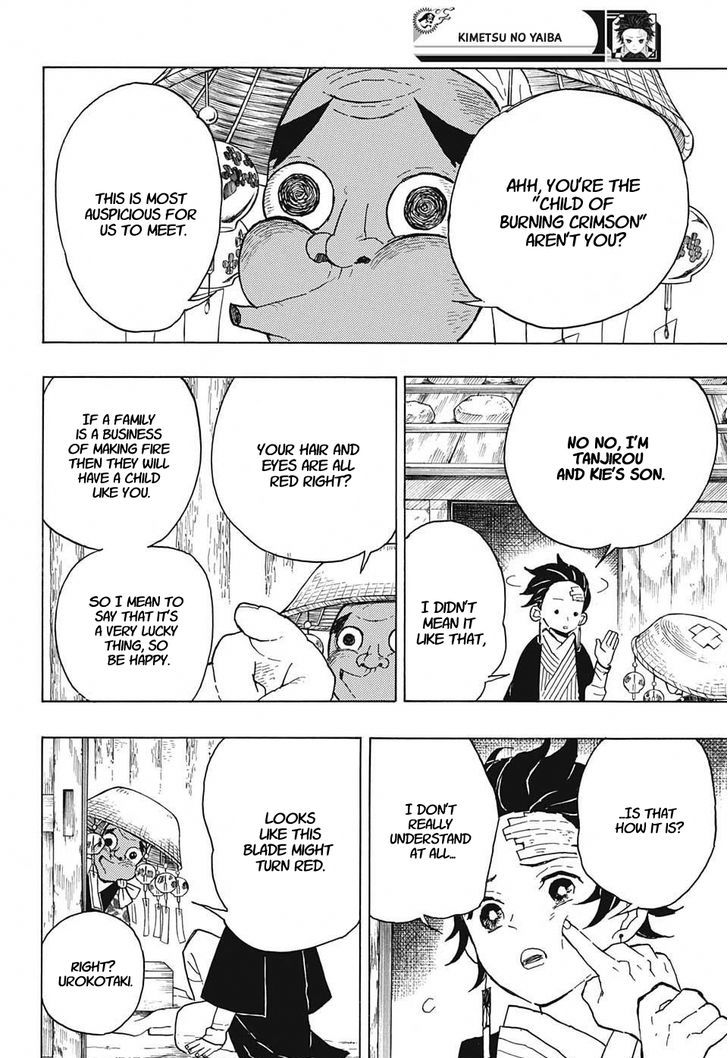 Kimetsu no Yaiba Chapter 9 page 14 - Chapter 9: Welcome Back