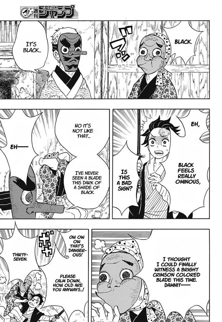 Kimetsu no Yaiba Chapter 9 page 17 - Chapter 9: Welcome Back