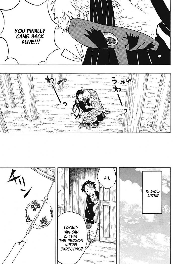 Kimetsu no Yaiba Chapter 9 page 9 - Chapter 9: Welcome Back