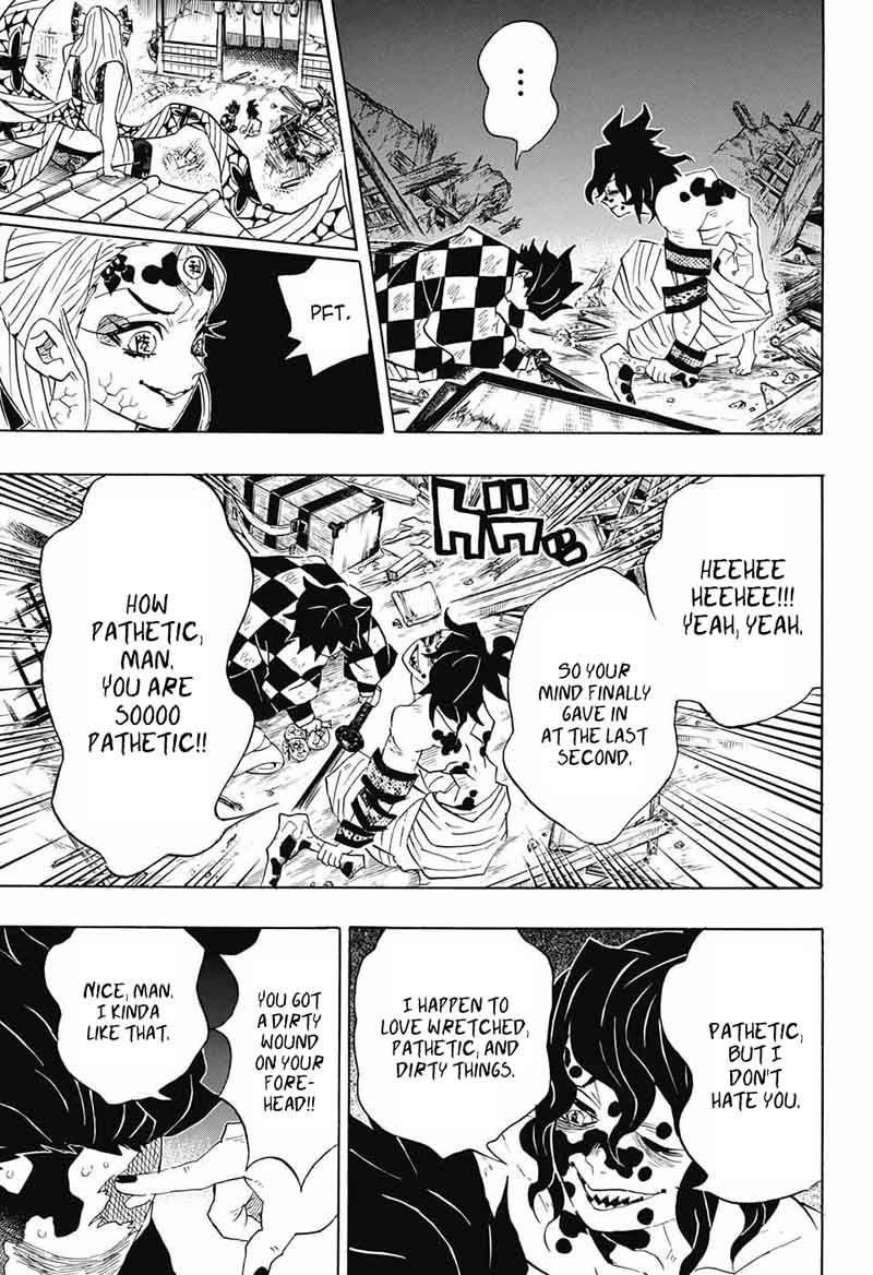 Kimetsu no Yaiba Chapter 92 page 15 - Chapter 92: Worm, Simpleton, Stupid Coward