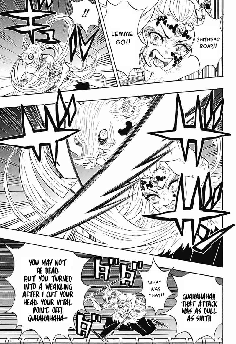 Kimetsu no Yaiba Chapter 92 page 3 - Chapter 92: Worm, Simpleton, Stupid Coward
