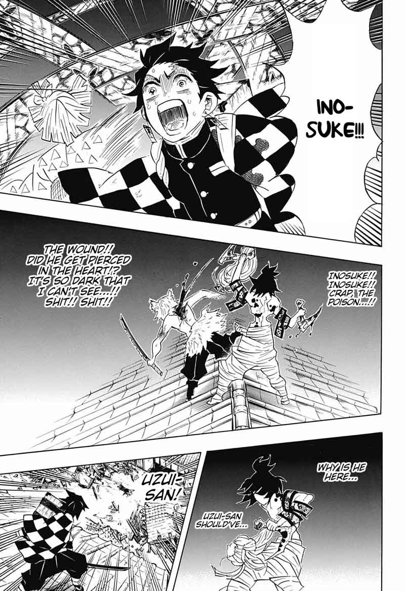 Kimetsu no Yaiba Chapter 92 page 5 - Chapter 92: Worm, Simpleton, Stupid Coward