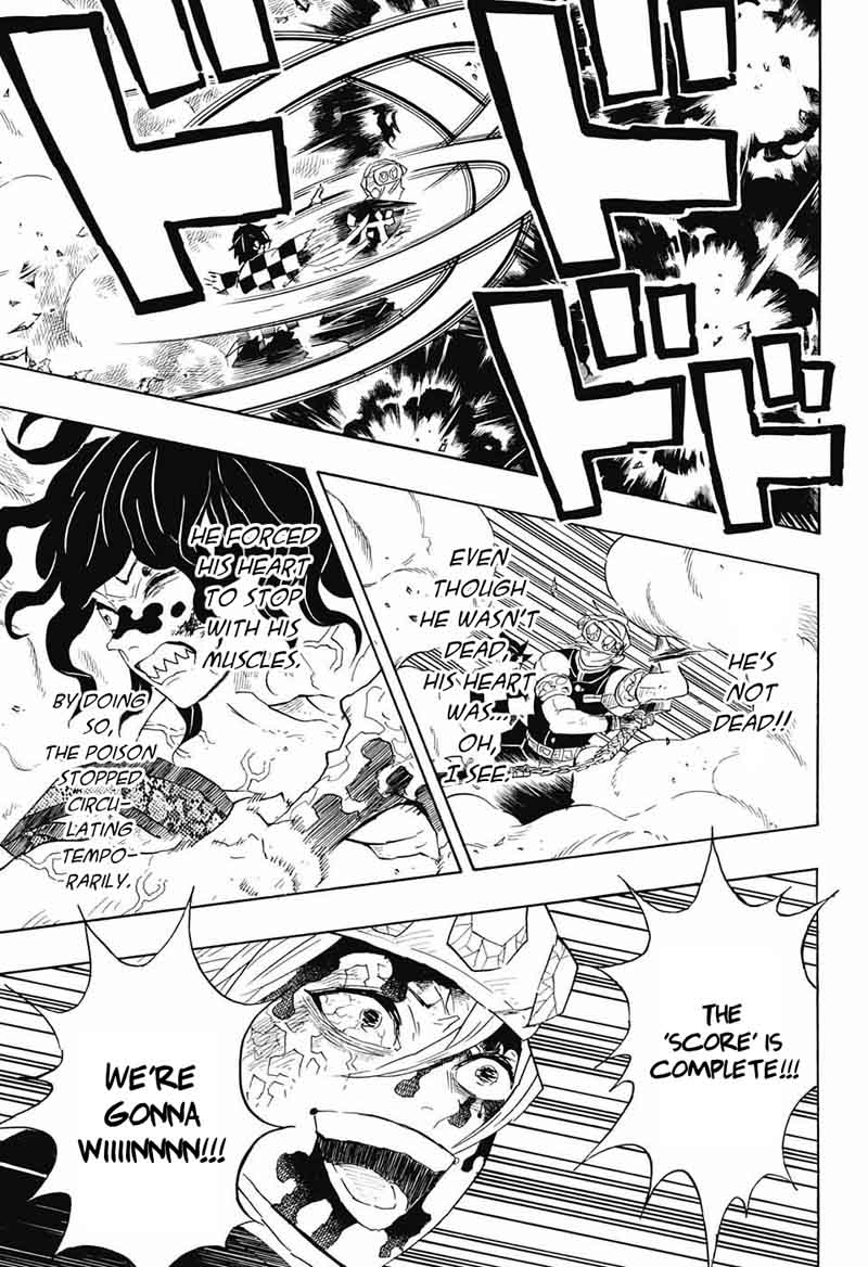 Kimetsu no Yaiba Chapter 93 page 15 - Chapter 93: Never Give Up