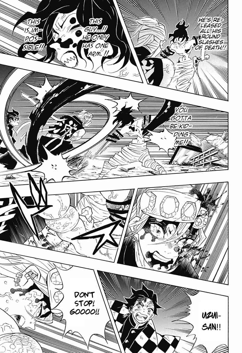 Kimetsu no Yaiba Chapter 93 page 17 - Chapter 93: Never Give Up