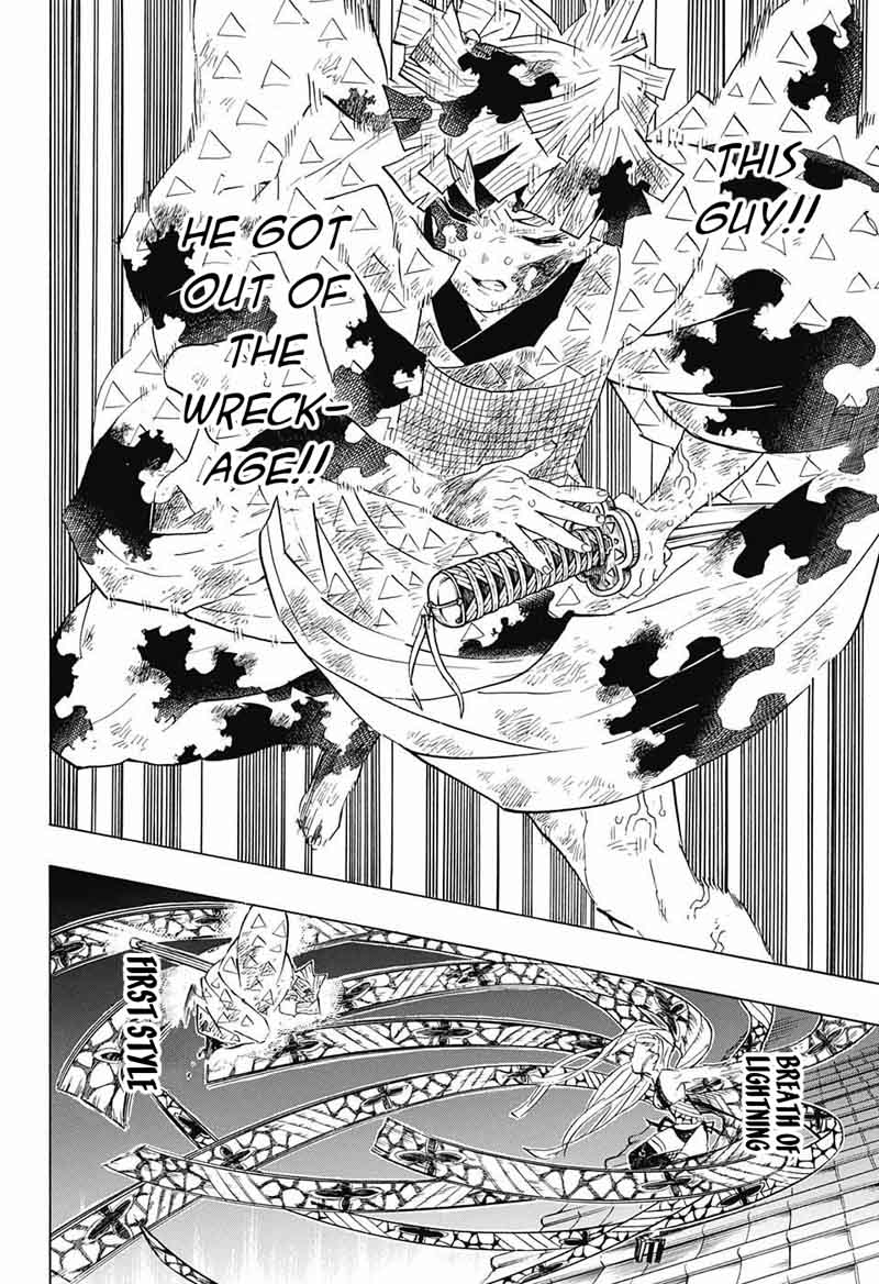 Kimetsu no Yaiba Chapter 93 page 6 - Chapter 93: Never Give Up